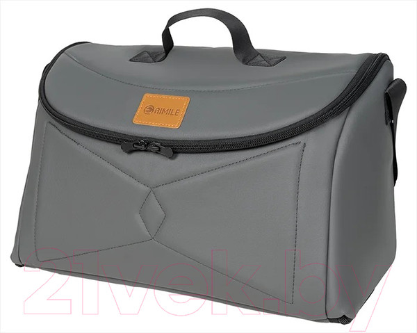 Изображение товара Детская универсальная коляска Aimile Original Autumn 2 в 1 / AA-8 (темно-серый)