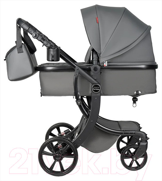 Изображение товара Детская универсальная коляска Aimile Original Autumn 2 в 1 / AA-8 (темно-серый)