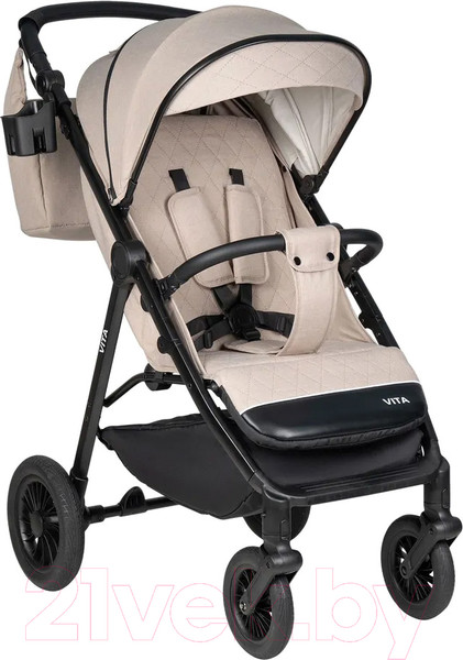 Изображение товара Детская прогулочная коляска Costa Vita / VT-2 (капучино)