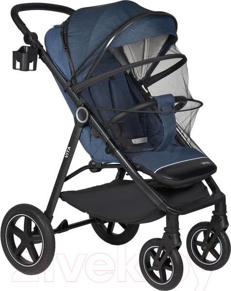 Изображение товара Детская прогулочная коляска Costa Vita / VT-4 (темно-синий)