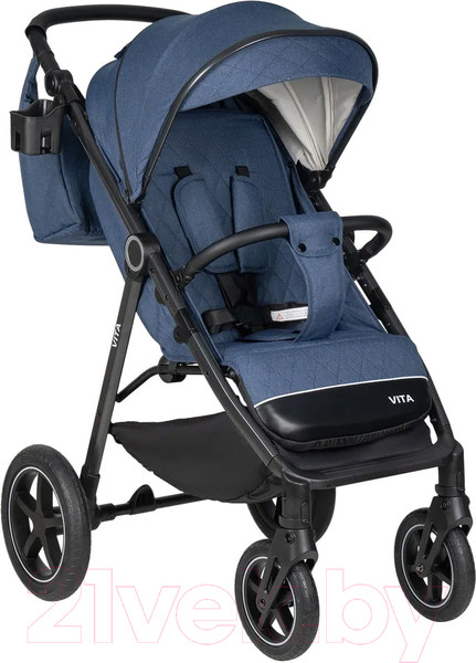 Изображение товара Детская прогулочная коляска Costa Vita / VT-4 (темно-синий)