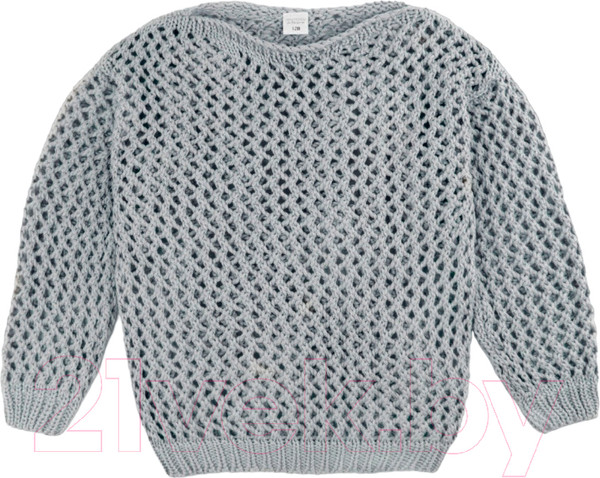 Изображение товара Джемпер детский Amarobaby Knit Trend / AB-OD21-KNITT2602/11-140 (серый, р.140)