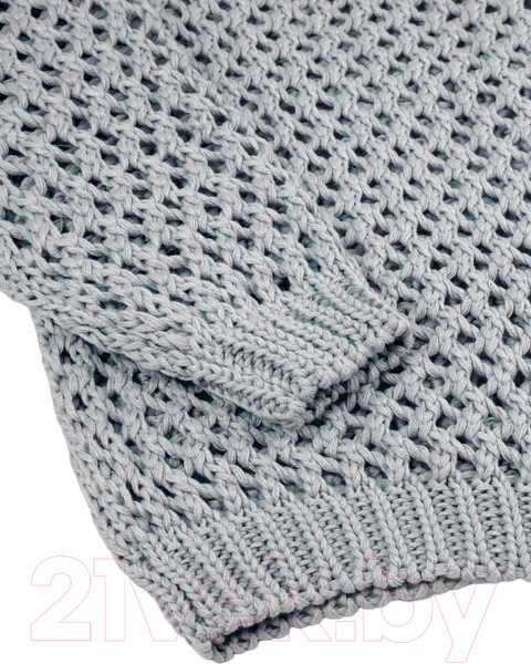 Изображение товара Джемпер детский Amarobaby Knit Trend / AB-OD21-KNITT2602/11-140 (серый, р.140)