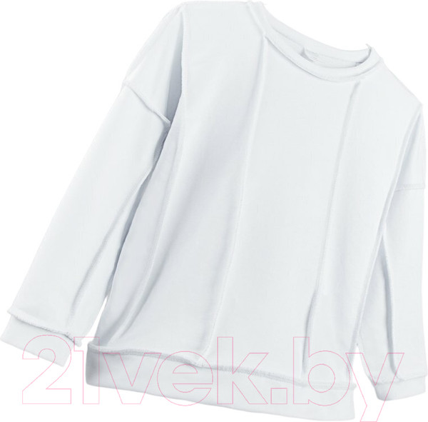 Изображение товара Свитшот детский Amarobaby Bold / AB-OD23-28B/00-128 (белый, р.128)