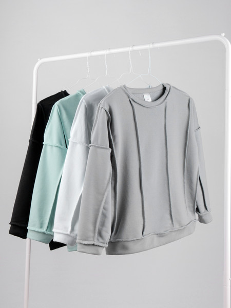 Изображение товара Свитшот детский Amarobaby Bold / AB-OD23-28B/09-146 (черный, р.146)