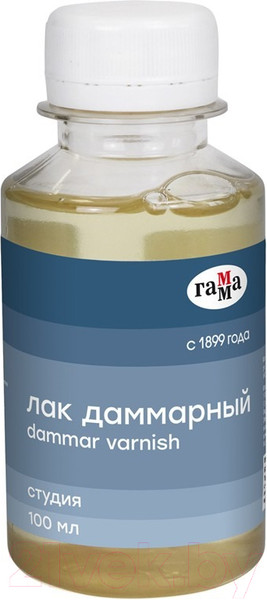 Изображение товара Лак художественный ГАММА Студия. Даммарный / 261018_15 (100мл)