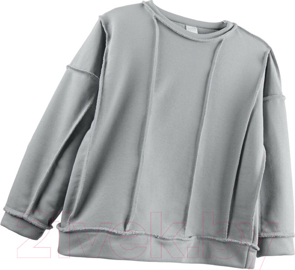 Изображение товара Свитшот детский Amarobaby Bold / AB-OD23-28B/11-128 (серый, р.128)