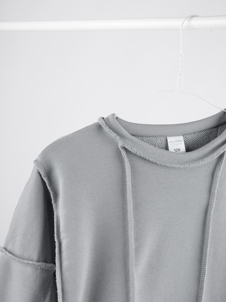 Изображение товара Свитшот детский Amarobaby Bold / AB-OD23-28B/11-128 (серый, р.128)