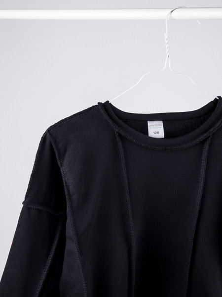 Изображение товара Свитшот детский Amarobaby Bold / AB-OD23-28B/09-134 (черный, р.134)