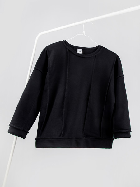 Изображение товара Свитшот детский Amarobaby Bold / AB-OD23-28B/09-134 (черный, р.134)