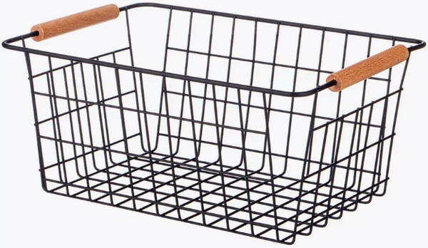 Изображение товара Корзина для хранения Agness 917-115 (черный)