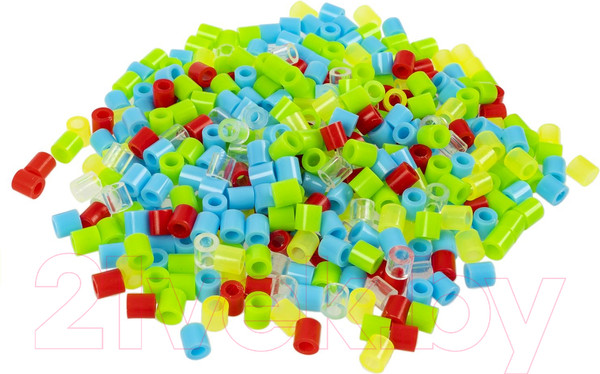 Изображение товара Развивающая игра Bondibon Термомозаика 3D новогодняя с неоновыми бусинами / ВВ5985