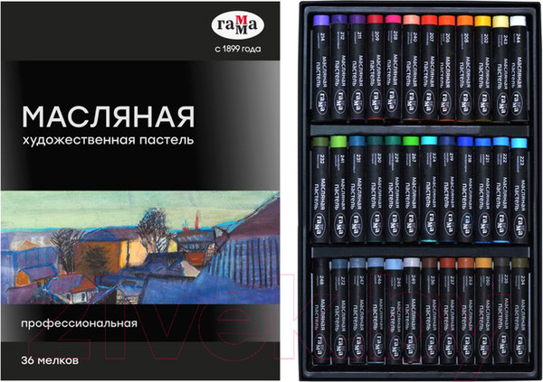 Изображение товара Набор масляной пастели ГАММА 5042336 (36цв)