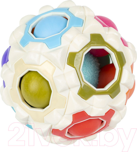 Изображение товара Игра-головоломка Bondibon Smart Шар-массажер / ВВ6110 (белый)