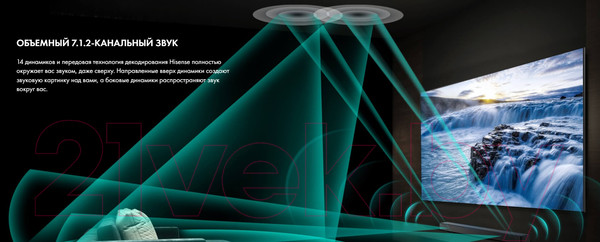 Изображение товара Домашний кинотеатр Hisense U5120GW+