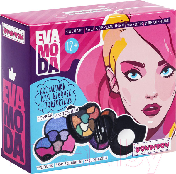 Изображение товара Набор детской декоративной косметики Bondibon Eva Moda / ВВ6122