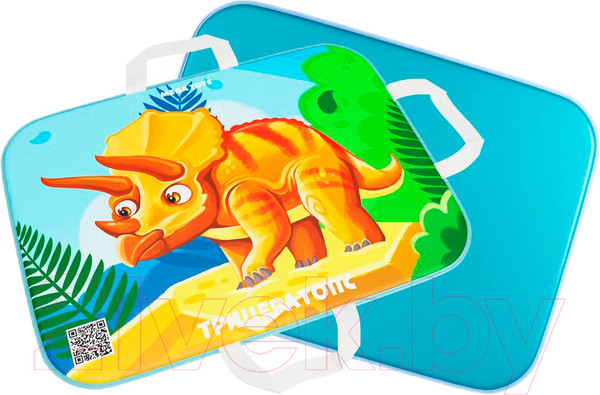 Изображение товара Санки-ледянка Mega Toys Трицератопс / 18512