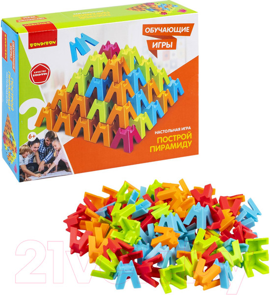 Изображение товара Настольная игра Bondibon Ловкий строитель / ВВ6029