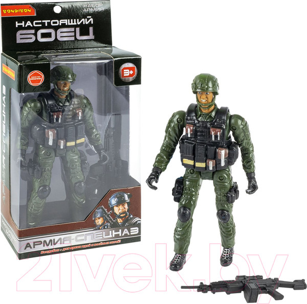 Изображение товара Фигурка игровая Bondibon Настоящий боец. Армеец / ВВ6251 