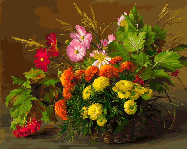 Изображение товара Картина по номерам БЕЛОСНЕЖКА Дыхание осени / 307-AB