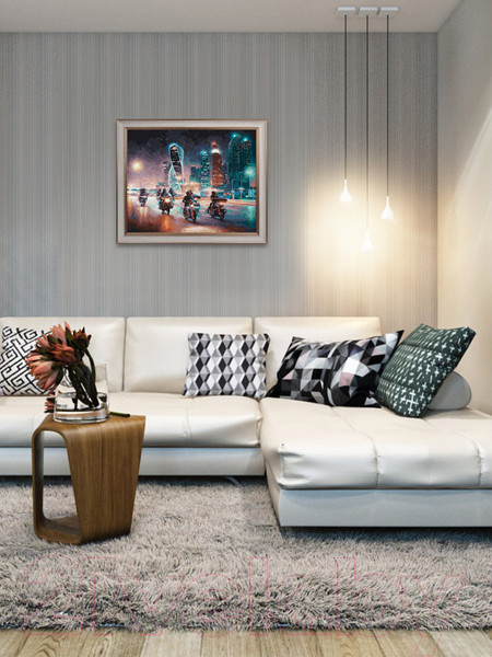 Изображение товара Картина по номерам БЕЛОСНЕЖКА Жгут пространство железные птицы / 309-AB 