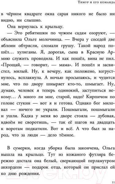 Изображение товара Книга АСТ Тимур и его команда. Любимые писатели детям / 9785171593582 (Гайдар А.П.)