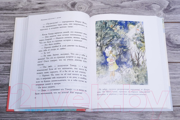 Изображение товара Книга АСТ Тимур и его команда. Любимые писатели детям / 9785171593582 (Гайдар А.П.)