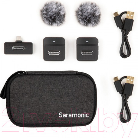Изображение товара Радиосистема микрофонная Saramonic Blink100 B6(TX+TX+RXUC)