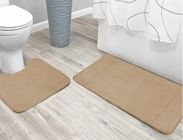 Изображение товара Коврик для ванной Вилина Велюр / 7170 (50x80, мокко)