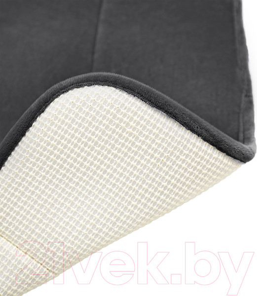 Изображение товара Коврик для ванной Вилина Велюр / 7171 (60x100, черный)