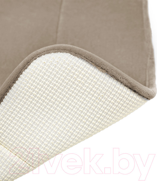 Изображение товара Набор ковриков для ванной и туалета Вилина Велюр / 7173 (мокко)