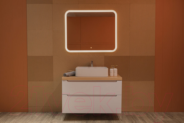 Изображение товара Зеркало Silver Mirrors Стив-ТХ 100x80 / LED-00002697