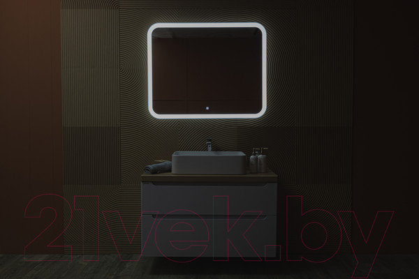 Изображение товара Зеркало Silver Mirrors Стив-ТХ 100x80 / LED-00002697