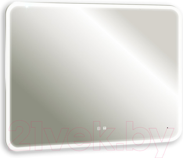 Изображение товара Зеркало Silver Mirrors Стив-Р 100x80 / LED-00002745