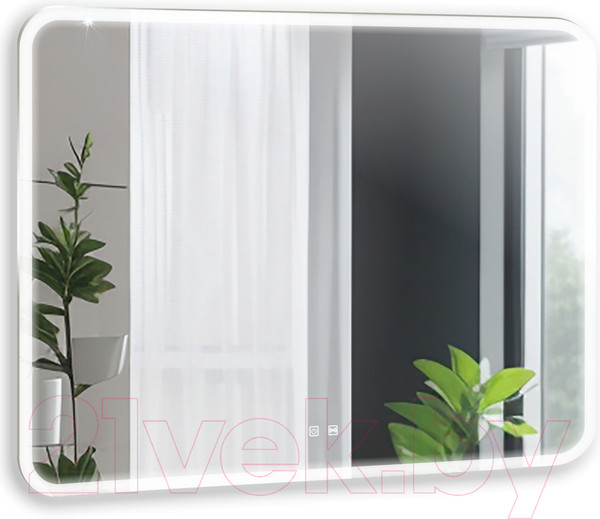 Изображение товара Зеркало Silver Mirrors Стив-Р 100x80 / LED-00002745