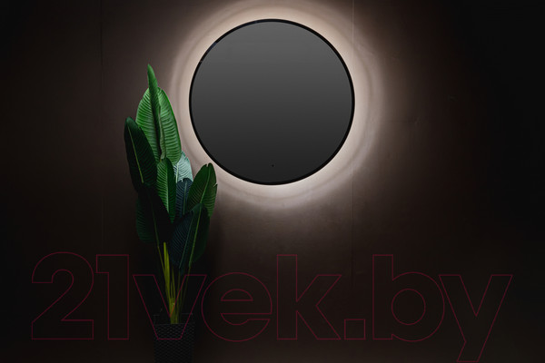 Изображение товара Зеркало Silver Mirrors Monaco Black D1000 / LED-00002769