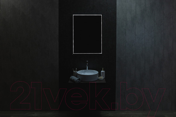 Изображение товара Зеркало Silver Mirrors Эдисон 60x80 / LED-00002723