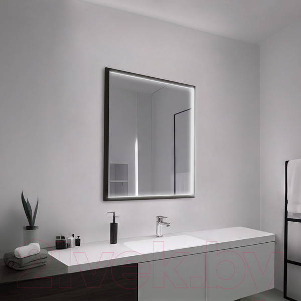 Изображение товара Зеркало Silver Mirrors Эдисон 60x80 / LED-00002723