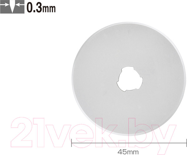 Изображение товара Набор сменных лезвий Olfa RB45-10 (10шт)