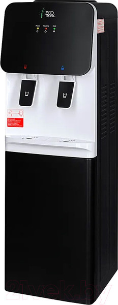 Изображение товара Кулер Ecotronic J1-LCE XS (шкафчик 7л, черный/белый)