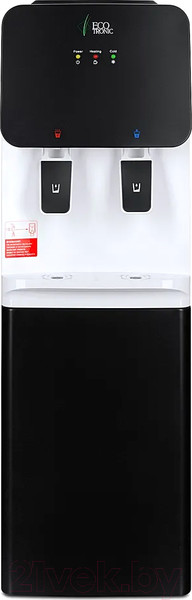 Изображение товара Кулер Ecotronic J1-LCE XS (шкафчик 7л, черный/белый)