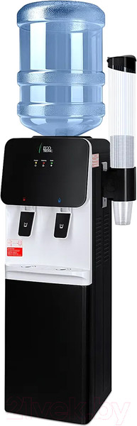 Изображение товара Кулер Ecotronic J1-LCE XS (шкафчик 7л, черный/белый)