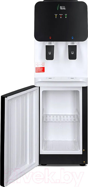 Изображение товара Кулер Ecotronic J1-LCE XS (шкафчик 7л, черный/белый)