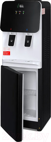Изображение товара Кулер Ecotronic J1-LCE XS (шкафчик 7л, черный/белый)