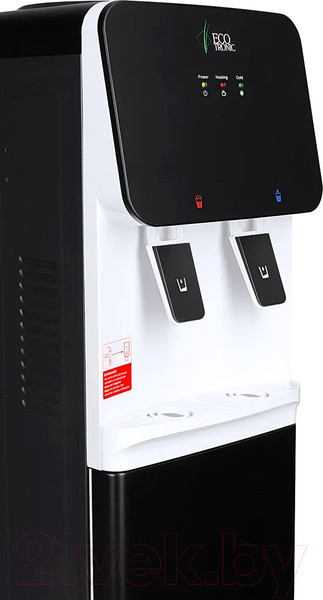 Изображение товара Кулер Ecotronic J1-LCE XS (шкафчик 7л, черный/белый)