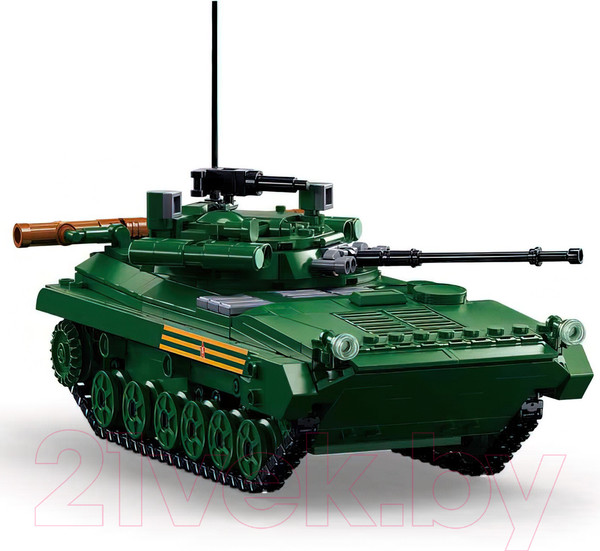 Изображение товара Конструктор Sluban Модельки. БМП-2МС M38-B1136 / 9619155 (738эл)