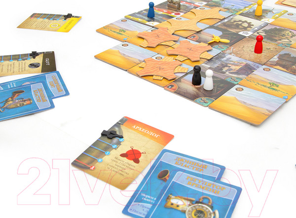 Изображение товара Настольная игра Стиль Жизни Запретная пустыня / Forbidden Desert
