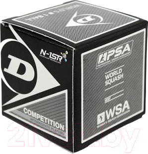 Изображение товара Набор мячей для сквоша DUNLOP Competition / 627DN700112