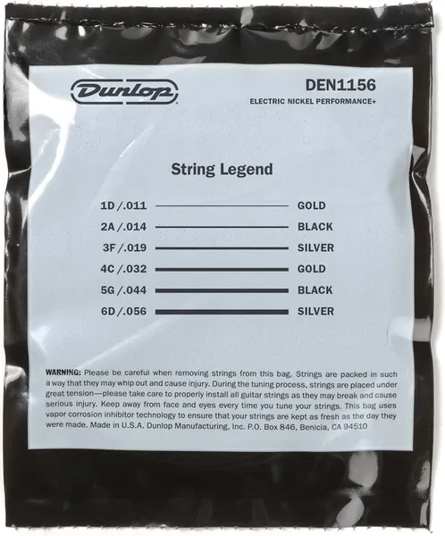 Изображение товара Струны для электрогитары Dunlop Manufacturing DEN1156