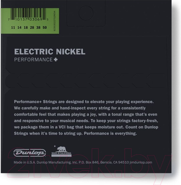 Изображение товара Струны для электрогитары Dunlop Manufacturing DEN1150